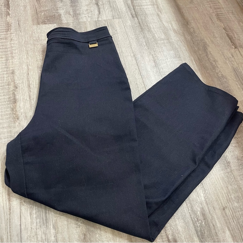 St. John Sport by Marie Gray Blue Pants Size 12